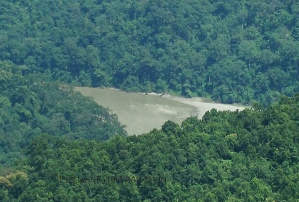 Teesta river near Mungpoo