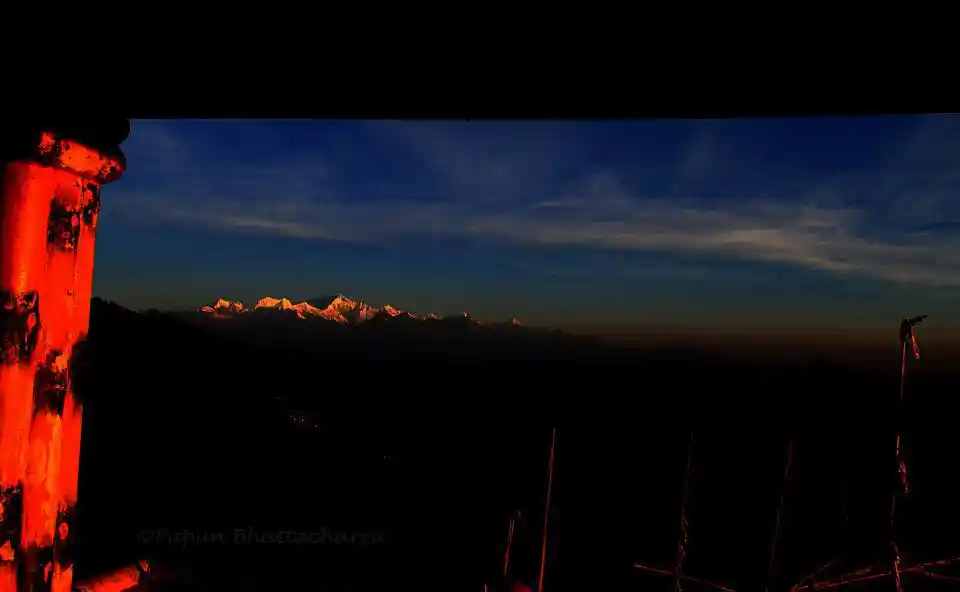 Sunrise view from Chatakpur watchtower